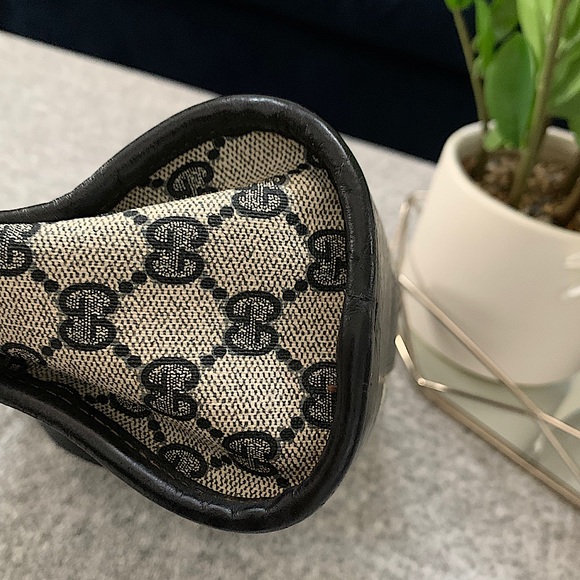 GUCCI Shoulder Bag vintage GG Supreme Navy blue - Picture 12 of 15